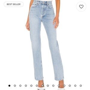 Agolde Lana Jean in Riptide size 26